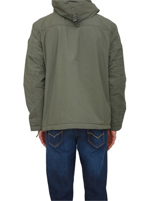 Giacca Rainforest Napapijri in tessuto tecnico verde in UOMO
