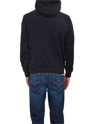 Felpa con cappuccio Burgee Napapijri in cotone nero in UOMO