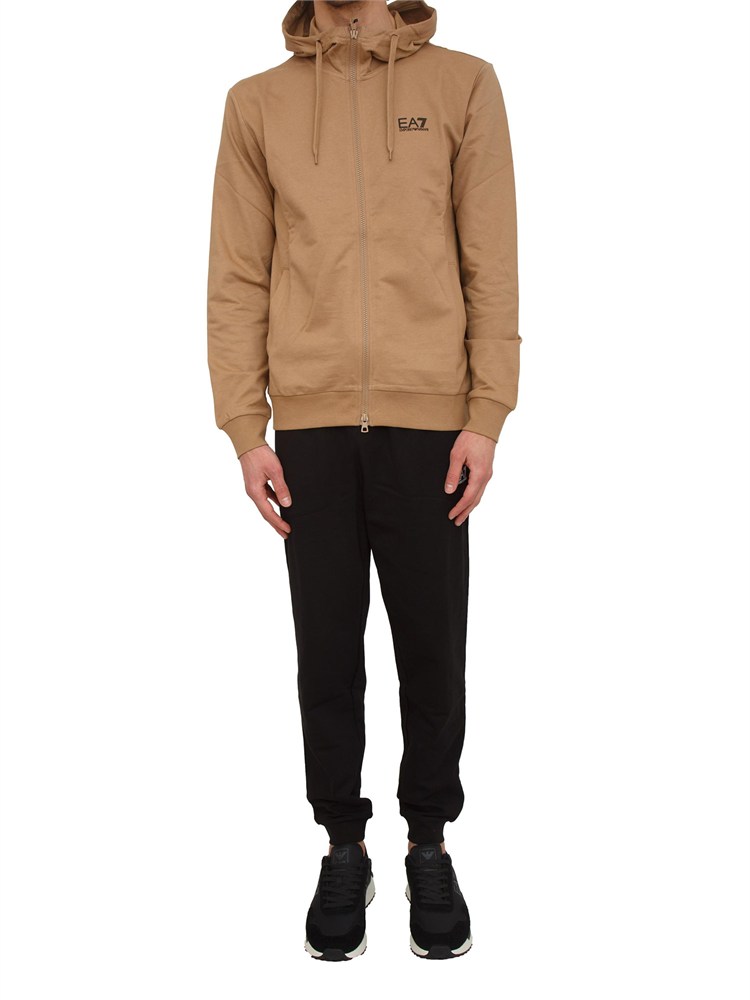 Tuta uomo EA7 Emporio Armani in cotone bicolor