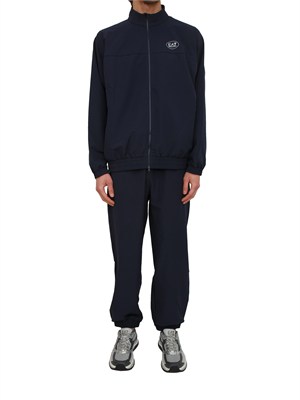 Tuta EA7 Emporio Armani in tessuto tecnico VENTUS7 blu in UOMO