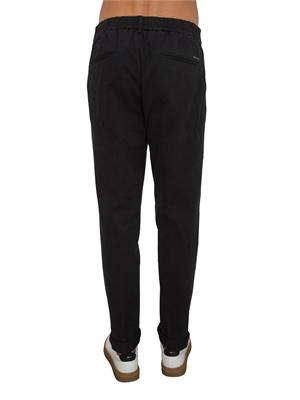 Pantalone chino Peserico uomo in cotone nero in UOMO