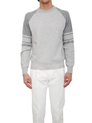 Maglia girocollo Peserico uomo in lana merino e cashmere in UOMO