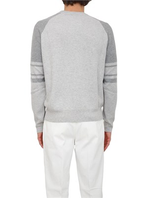 Maglia girocollo Peserico uomo in lana merino e cashmere in UOMO