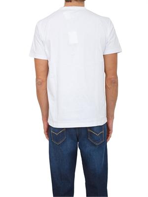 T-shirt bianca Peserico uomo in jersey di cotone in UOMO