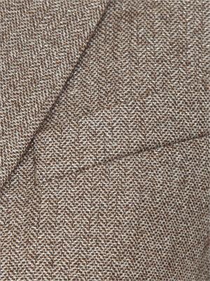 TWIN-SET Giacca Twinset in misto lana fantasia chevron con lurex in DONNA