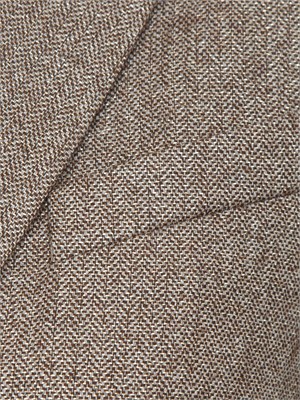 TWIN-SET Giacca Twinset in misto lana fantasia chevron con lurex in DONNA