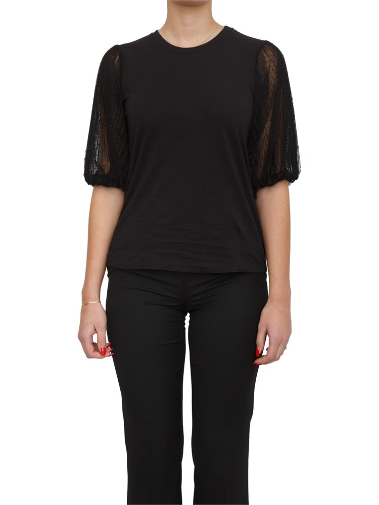 T-SHIRT TWIN-SET NERO