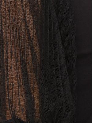 T-SHIRT TWIN-SET NERO in DONNA