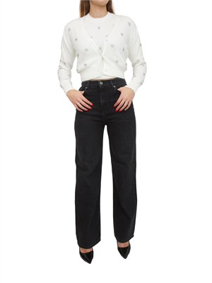 MAGLIA TWIN-SET BIANCO in DONNA