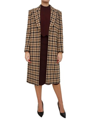 TWIN-SET Maglia cropped Twinset in misto viscosa bordeaux in DONNA