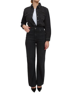 TWIN-SET T-shirt bianca Twinet in cotone con inserto in organza in DONNA