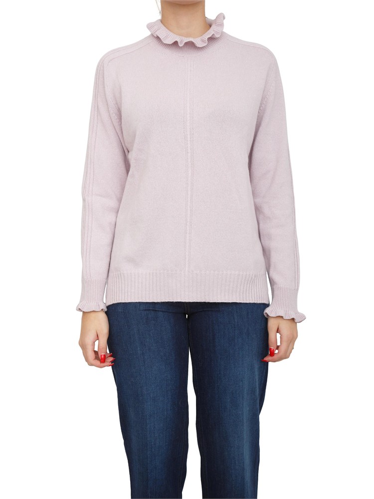 TWIN-SET Maglia Twinset in misto lana lilla