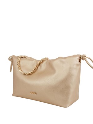 LIU JO Borsa a spalla media Liu-jo con catena oro in DONNA