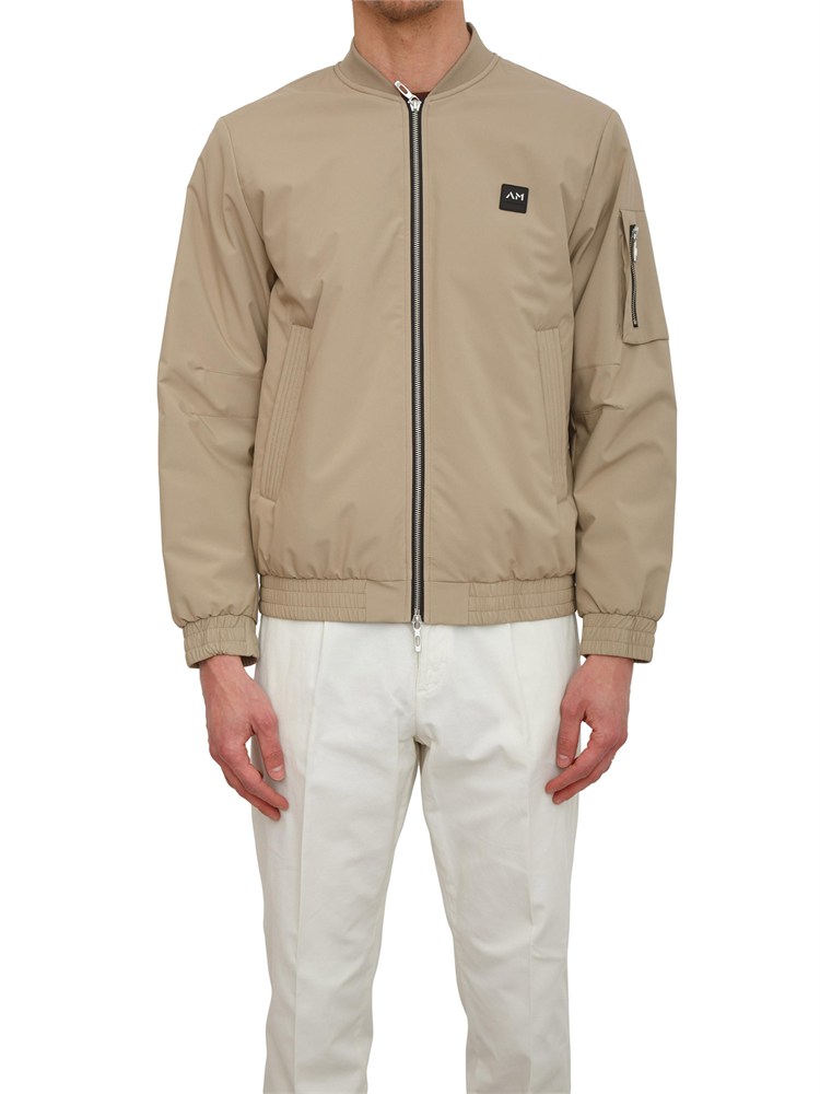 Giubbotto bomber Antony Morato in tessuto tecnico beige