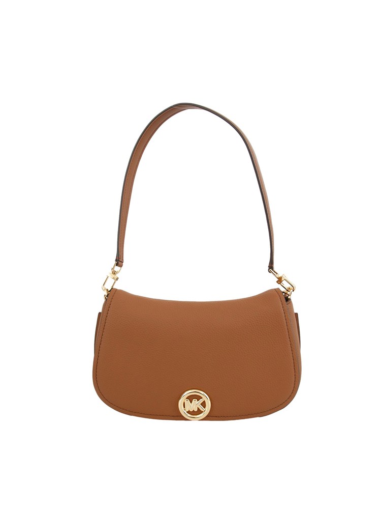 MICHAEL MICHAEL KORS Borsa a spalla  Michael Kors convertibile Nolita media in pelle martellata cuoio