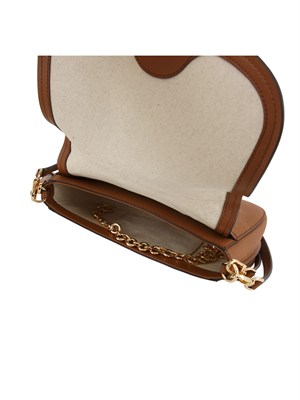 MICHAEL MICHAEL KORS Borsa a spalla  Michael Kors convertibile Nolita media in pelle martellata cuoio in DONNA