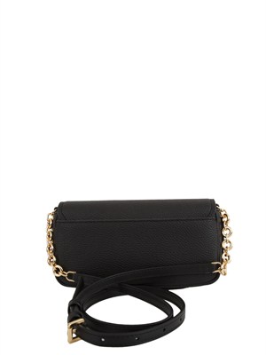 MICHAEL MICHAEL KORS Borsa a tracolla Michael Kors Nolita piccola in pelle martellata nero in DONNA