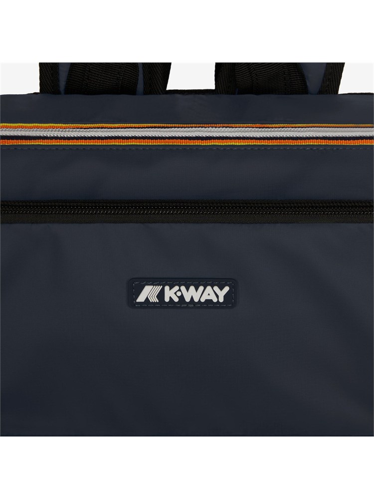 Zaino Unisex Blu K-way GIZY con Scomparto per Laptop Imbottito