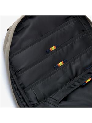Zaino Unisex Tortora K-way GIZY in UOMO