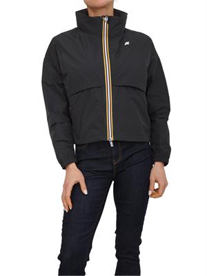 Giubbino Aubette K-WAY donna in tessuto nero in DONNA