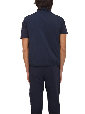 Gilet uomo Valen K-WAY in Primaloft e tessuto tecnico blu in UOMO