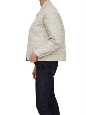 Giubbino Selime K-WAY donna in nylon idrorepellente e antivento beige in DONNA