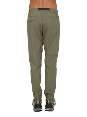 Pantaloni uomo Douvres K-WAY in tessuto tecnico verde in UOMO