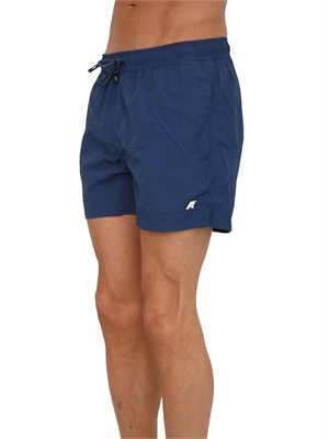 Costume da bagno boxer Hazel K-WAY in tessuto blu in UOMO