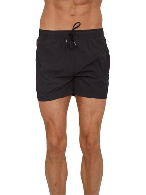 Costume da bagno boxer Hazel K-WAY in tessuto nero in UOMO