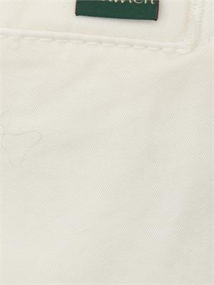 Pantaloni uomo Berwich in cotone elasticizzato avorio in UOMO