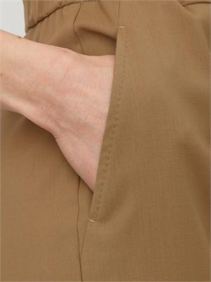 Pantalone fluido Corone Max Mara Studio in pura lana cammello in DONNA