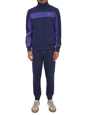 Tuta completa Champion uomo in misto cotone blu in UOMO