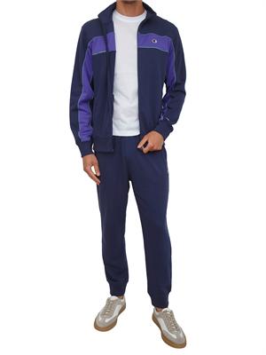 Tuta completa Champion uomo in misto cotone blu in UOMO