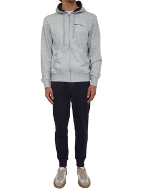 Tuta completa Champion in misto cotone grigia e blu in UOMO