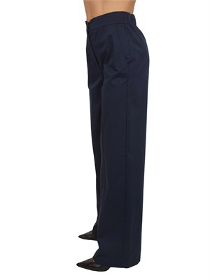 Pantaloni Iblurlo iBlues in cotone stretch blu in DONNA
