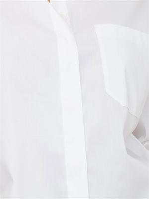 Camicia over Emmpappa di Emme Marella in misto cotone bianco in DONNA