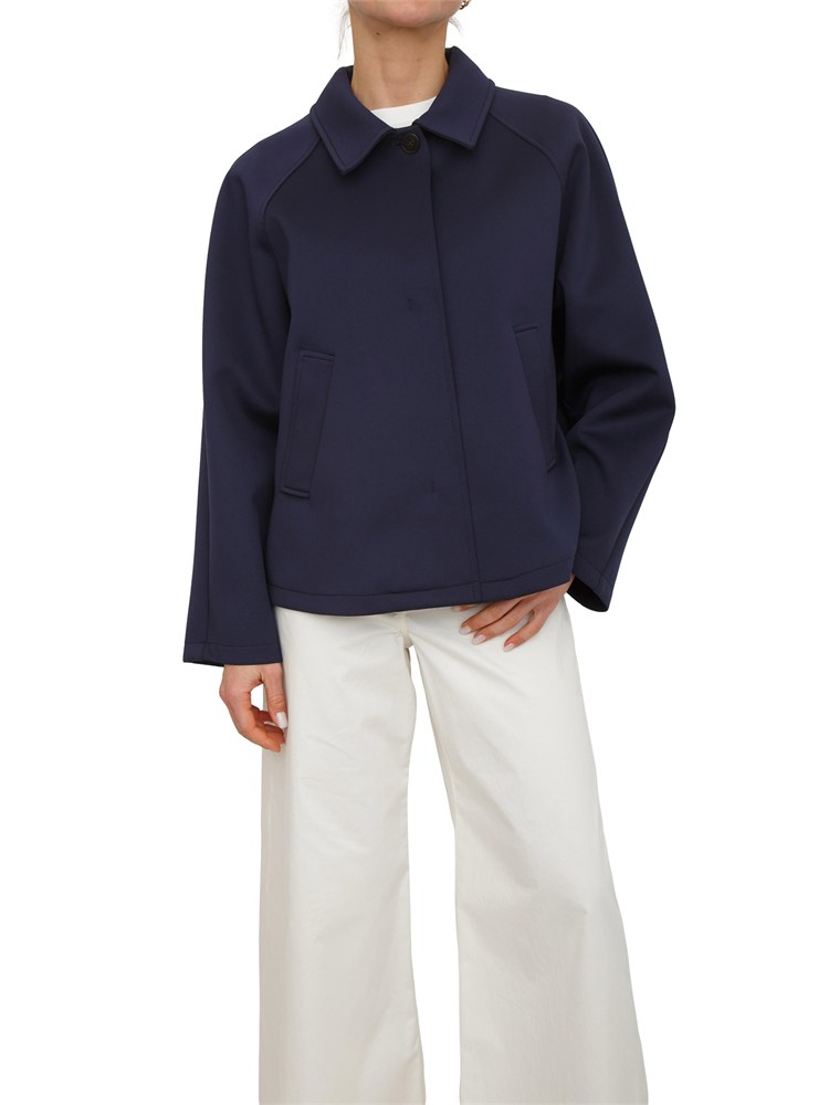 Giubbino Emmfontana di Emme Marella in morbido tessuto blu