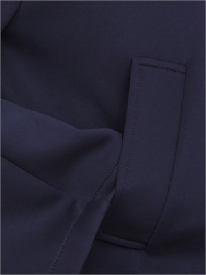 Giubbino Emmfontana di Emme Marella in morbido tessuto blu in DONNA