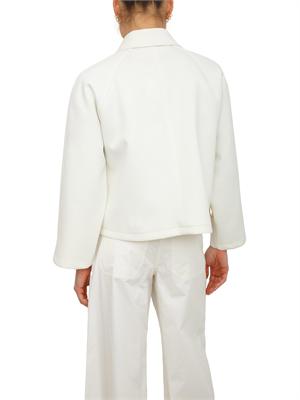 Giubbino Fontana Emme Marella in tessuto bianco in DONNA