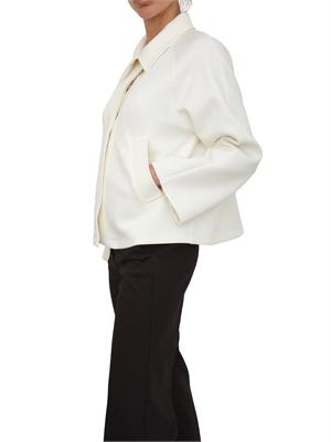 Giubbino Fontana Emme Marella in tessuto bianco in DONNA
