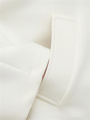 Giubbino Fontana Emme Marella in tessuto bianco in DONNA