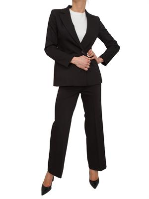 Pantaloni donna Emmsalute di Emme Marella in misto cotone nero in DONNA