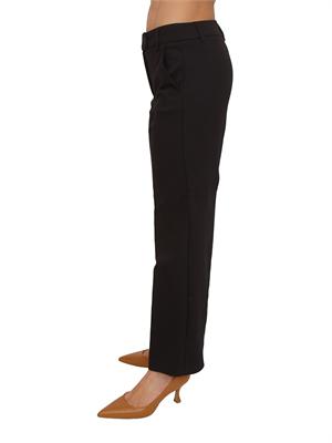 Pantaloni donna Emmsalute di Emme Marella in misto cotone nero in DONNA