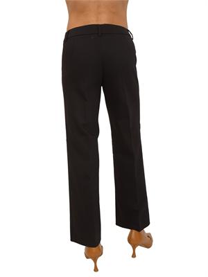 Pantaloni donna Emmsalute di Emme Marella in misto cotone nero in DONNA