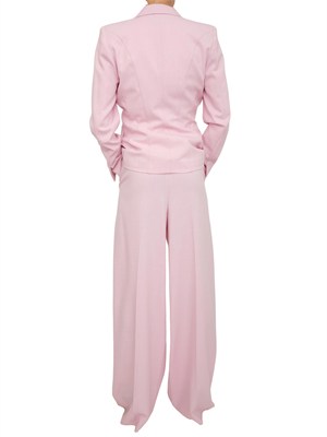 Completo giacca+pantalone Emmslogan di Emme Marella in viscosa rosa in DONNA