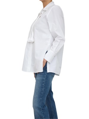 MARELLA Camicia MLSTABARIN in popeline di puro cotone bianco in DONNA