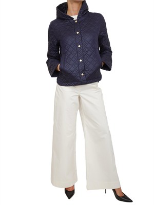 Giubbino anti goccia Emmpiroga di Emme Marella in tessuto blu in DONNA