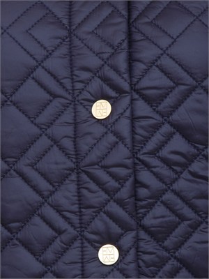 Giubbino anti goccia Emmpiroga di Emme Marella in tessuto blu in DONNA