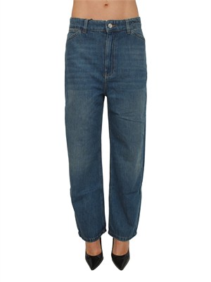 Jeans MLSMOM1 Marella mom fit in denim blu in DONNA