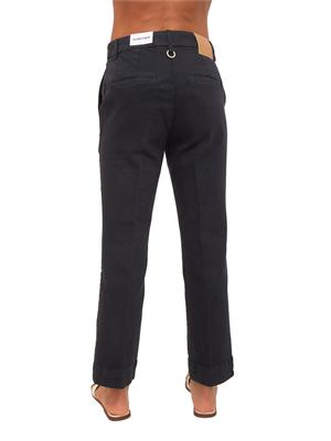 MARELLA Pantaloni Mlsmaesta in bull di cotone blu in DONNA